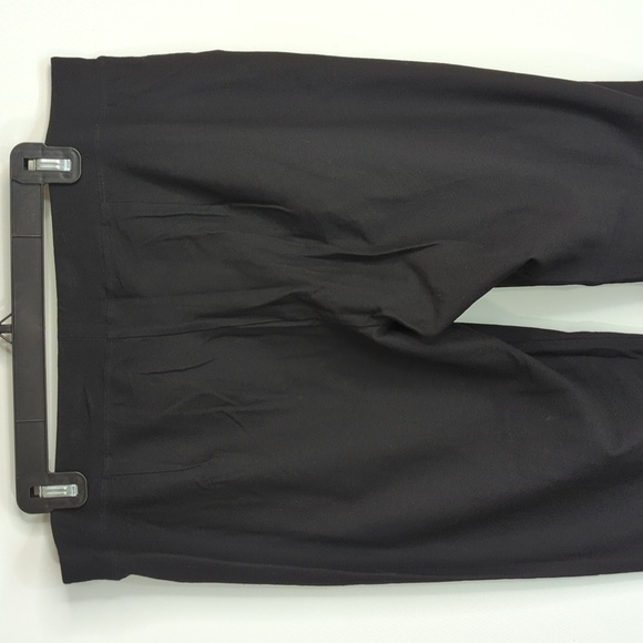 Eileen Fisher Womens Black Pull on Pants Career Workwear Casual Size L - Picture 6 of 10